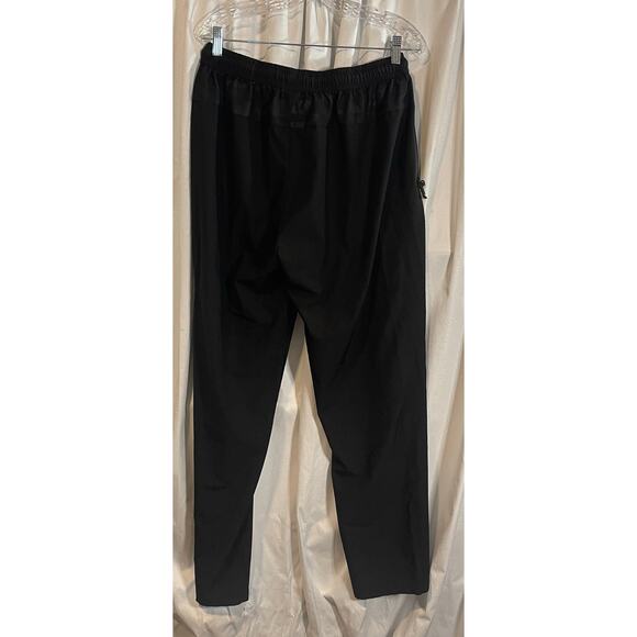 Outdoorsports Men light weight track pant SZ L Black elastic waistband w/pockets - Picture 5 of 7